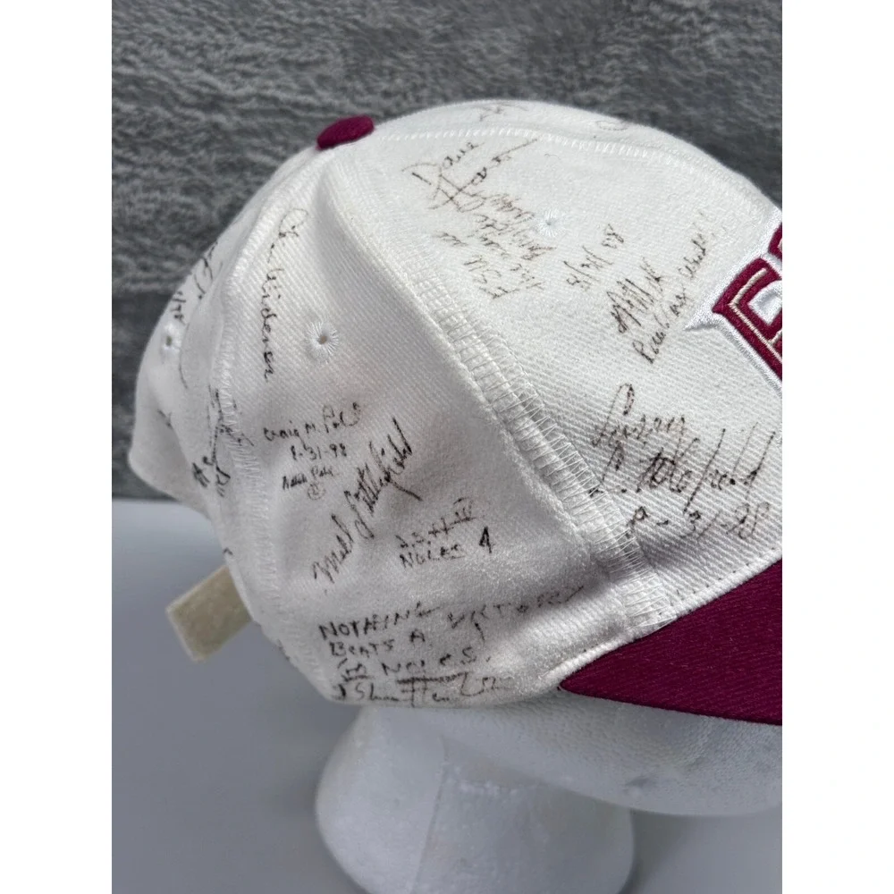 Florida State University Seminoles Nike Dri-Fit Adjustable Hat NCAA White FSU
